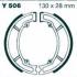 EBC Garniture Tambour Y506 ARRIRE YAMAHA 125 TY 1980-1990