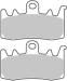 BREMBO GENUINE PARTS SINTER PLAQUETTES 07BB3884 BMW S 1000 XR 2015-2019
