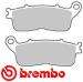 BREMBO SP SINTER PLAQUETTES ARRIERE 07HO60SP HONDA VFR 1200 FW 2010-2017 montage 1
