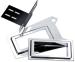 CHEVROLET CORVETTE 1963-1967 PLAQUE CHROME FACADE AUTORADIO + SUPPORT INTERIEUR TABLEAU DE BORD chrome plastic bezels and shaft bracket style RETROSOUND 110-112-291 (2)