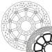 MOTO MASTER DISQUE AVANT ROND 1710-1737 KAWASAKI 1100 GPZ 1995-1998