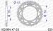 COURONNE ALU PAS ORIGINE 520 48 Dents 15206N48 GAS GAS EC 300 2000-2015 (2)
