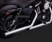 1801-0678 16863 VANCE & HINES EXHAUST 
STRAIGHTSHOTS HS SLIP-ONS
 HARLEY DAVINDSON XL 883 N IRON 2014-2016* (4)