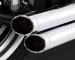 1800-1410 VANCE & HINES BIG SHOTS STAGGERED CHROME HARLEY DAVIDSON FLS 1690 SOFTAIL SLIM 2012-2014* (4)
