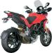 DUCATI MULTISTRADA 1200 ET 1200S 2014 POT D ECHAPPEMENT AKRAPOVIC MUFFLER TITANIUM CARBON FIBER S-D12SO1-HAPT 18112298 (2)