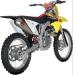 SUZUKI RM 450 2008-2016 LIGNE ECHAPPEMENT AKRAPOVIC EXHAUST RACING SS TITANIUM RMZ450 S-S4MR10-BNTA 18201422 (2)