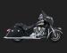 VANCE & HINES SILENCIEUX 18531 1801-0728 TURNDOWN SLIP-ONS IDIAN 1811 CHIEFTAIN ABS 2014* (3)