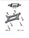 ADAPTATEUR carburetor adapter 2BBL TO 2BBL Mr Gasket 1937MRG (2)