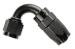 12 AN COUDE 120 NOIR Degree Swivel Hose End black Mr Gasket 231212-BL