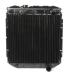 FORD MUSTANG 1964-1966 V8 260 289 RADIATEUR 3 RANGEES HI-FLOW CUIVRE PREMIUM BOITE AUTO OU MECANIQUE 3 row hi-flow radiator copper and brass radiator ACP FM-ER001 259-3P