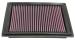 K&N FILTRE  AIR KN 332305 33-2305 CHEVROLET CORVETTE 6.0 ESSENCE INJECTION 2005-2007 2 FILTRES NCESSAIRES*