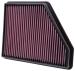 K&N FILTRE  AIR KN 332434 33-2434 CHEVROLET CAMARO V8 6.3 / 6.2 ESSENCE INJECTION 2009-2012 TOUS MODLES*