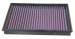 K&N FILTRE  AIR KN 332543 33-2543 BENTLEY CONTINENTAL 6.8 ESSENCE INJECTION 1984-2000 TOUS MODLES*