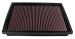 K&N FILTRE  AIR KN 33-2759 VOLKSWAGEN T4 2.5 ESSENCE INJECTION 1995-2003 TOUS MODLES*