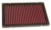 K&N FILTRE  AIR KN 332854 33-2854 FERRARI 360 360 MODENA ESSENCE INJECTION 1999-2005 2 FILTRES NCESSAIRES*