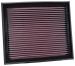 K&N FILTRE  AIR KN 332873 33-2873 FORD FOCUS II 2.5 ST ESSENCE INJECTION 2005-2008 TOUS MODLES*