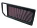 K&N FILTRE  AIR KN 332911 PEUGEOT 407 2.0 ESSENCE INJECTION 2004-2010 TOUS MODLES