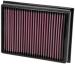 K&N FILTRE  AIR KN 332957 PEUGEOT 307 2.0 ESSENCE INJECTION 2005-2007 TOUS MODLES