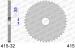 COURONNE ALUMINIUM BRUT PAS 415 32 DENTS (2)