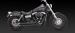 1800-1413 VANCE & HINES BIG SHOTS STAGGERED STRAIGHT CUT BLACK FXDF 1690 FAT BOB 2012-2014*