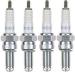4 BOUGIES NGK CR9EKPA LASER PLATINE (platinum) KAWASAKI ZX12R 1200 2000-2007