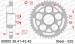 COURONNE ACIER PAS ORIGINE 525 43 Dents CL61043 5080043 DUCATI 848 2008-2010 (2)