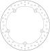 BREMBO DISQUE DE FREINS AVANT SERIE ORO FIXE 68B407G7 HONDA NC 750 X 2014 (2)
