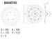 BREMBO DISQUE DE FREINS ARRIRE SERIE ORO FIXE 68B407H5 TRIUMPH 1200 TIGER EXPLORER / EXPLORER XC / XC 2013-2017 (3)