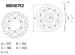 BREMBO DISQUE DE FREINS AVANT SERIE ORO FIXE 68B407K2 TRIUMPH 865 SPEEDMASTER 2005-2009 (2)