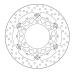 BREMBO DISQUE DE FREINS AVANT 305 mm SERIE ORO 78B40846 BMW K 1100 LT 1993-2000