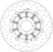 BREMBO DISQUE DE FREINS AVANT SERIE ORO 78B40892 BMW R 100 GS 1000 1987-1995 (2)