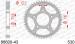 COURONNE ACIER PAS ORIGINE 530 43 Dents 8660043 TRIUMPH SPRINT 900 1993-1998 (2)