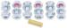 BOLT KIT VIS ET ECROUS DE COURONNE ARGENT M8 X 30MM PAR 6 (893363)