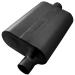 50.8mm (2 pouces) FORD MUSTANG 1964-1973 40 SERIES SILENCIEU Delta Flow Muffler 2.00 Offset In / 2.00 Center Out - Aggressive Sound FLOWMASTER 942041