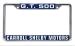 OBS FORD MUSTANG 1964-1973 ENTOURAGE DE PLAQUE D IMMATRICULATION (vendu a l`unit) Carroll Shelby Motors G.T. 500 License Plate Frame SCOTT DRAKE ACC-LPF-GT500