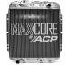 FORD MUSTANG 1965-1966 6 CYLINDRES 170 200 RADIATEUR MAXCORE 2 RANGEES SORTIE GAUCHE ALUMINIUM 2 RANGEES maxcore radiator 6 cylinder left hand outlet oe-style aluminum 2 row performance ACP FM-ER202 251-A2 ***