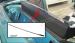 FORD MUSTANG 1964-1968 DECAPOTABLE CABRIOLET BARRE CHROME ENTRE BANQUETTE ARRIERE ET VINYL DE RETENUE DE CAPOTE Convertible Boot / Top Dust Hood Front Retainer ACP FM-BC020 C5ZZ-7654676-A