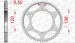 COURONNE ACIER PAS 428 47 Dents 1231347 YAMAHA TZR 80 1996 (2)