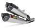 DUCATI DIAVEL 2011-2016 POT D ECHAPPEMENT AKRAPOVIC MUFFLERS TANIUM CARBON FIBER SLIP-ON S-D12SO2-HXT 18112424 (3)