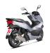 HONDA PCX 150 2015-2016 LIGNE D ECHAPPEMENT RACING AKRAPOVIC EXHAUST SS S-H125R4-HRSS 18102364 (2)