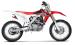 HONDA CRF 450 R 2013-2016 POT D ECHAPPEMENT AKRAPOVIC MUFFLERS TITANIUM CARBON FIBER S-H4SO6-QTA 18211533