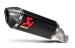 KAWASAKI NINJA ZX 10 R 2016 POT D ECHAPPEMENT SLIP ON AKRAPOVIC MUFFLER CARBON FIBER S-K10SO16-HZC 18113064