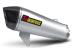 PIAGGIO X 10 350 2012-2016 POT D ECHAPPEMENT AKRAPOVIC MUFFLER SS CARBON FIBER S-PI3SO4-HSS 18113023