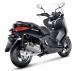 YAMAHA X MAX 125 ABS 2011-2016 POT D ECHAPPEMENT AKRAPOVIC MUFLER SS CARBON FIBER S-Y125SO4-HRSS 18112986 (2)