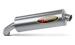 BMW F 800 S ET ST 2006-2013 POT D ECHAPPEMENT AKRAPOVIC MUFFLERS SLIP ON TITANIUM SS-B8SO1C-HLT 18111297