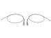FORD MUSTANG 1965-1968 DECAPOTABLE CABRIOLET PAIRE DE CABLES DE TENSION DE CAPOTE Convertible Top Cylinder Cables Auto Pro USA (2)