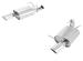 FORD MUSTANG 2013-2014 V6 227 V8 302 355 COUPE ET CABRIOLET SILENCIEUX D`ECHAPPEMENT Borla ATAK Axle-Back Exhaust Systems 11838 la paire