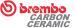 BREMBO CARBON CERAMIC ORGANIC PLAQUETTES ARRIERE 07HO3607 2296 HONDA VT 1100 C3 SHADOW 1998-2011 (2)