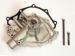 FORD MUSTANG 1964-1967 V8 289 POMPE A EAU HI-FLO ALUMINIUM POUR MOTEUR CODE K OU AUTRE EN ALUMINIUM D ORIGINE Hi-Flo alum water pump FlowKooler 289-code-K SCOTT DRAKE C3OZ-8501-HPA