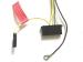 FORD MUSTANG 1965 FAISCEAU DE CABLES DE PHARES AVEC JAUGE ET FOG DANS COMPARTIMENT MOTEUR healight wiring harness with gauges  fod lamp feed built in SCOTT DRAKE C5ZZ-14290-WG (2)